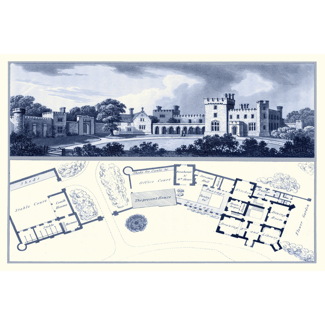 Leinwandbild Estate Plan