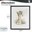 «Watercolor Nursery Giraffe», reproduction encadrée sous verre, design par LSR Design Studio-130825784-130825785