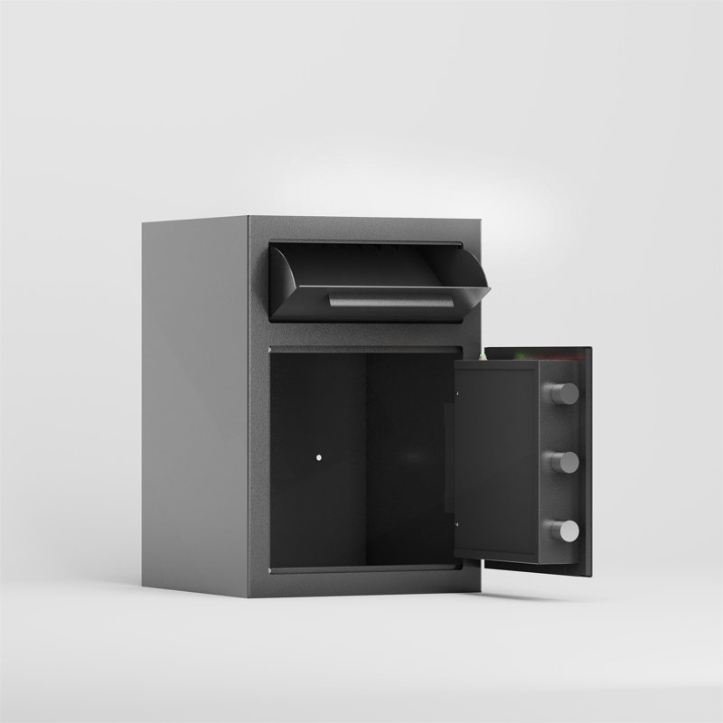 Coffre-fort de dépôt numérique en acier au carbone avec verrou à code électronique
