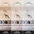 14 In. Brushed Aluminum Finish Selectable 3000K/4000K/5000K Dimmable Led Flush Mount Ceiling Light With Acrylic Shade-1245328771