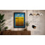 Harvested Fields at Horizon Rustic 1 Piece Single Picture Frame Wall Art-136692540-136692542