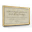 Manuscrit de l'échantillonneur V - toile encadrée de qualité supérieure - prête à être accrochée-470801442-470801443