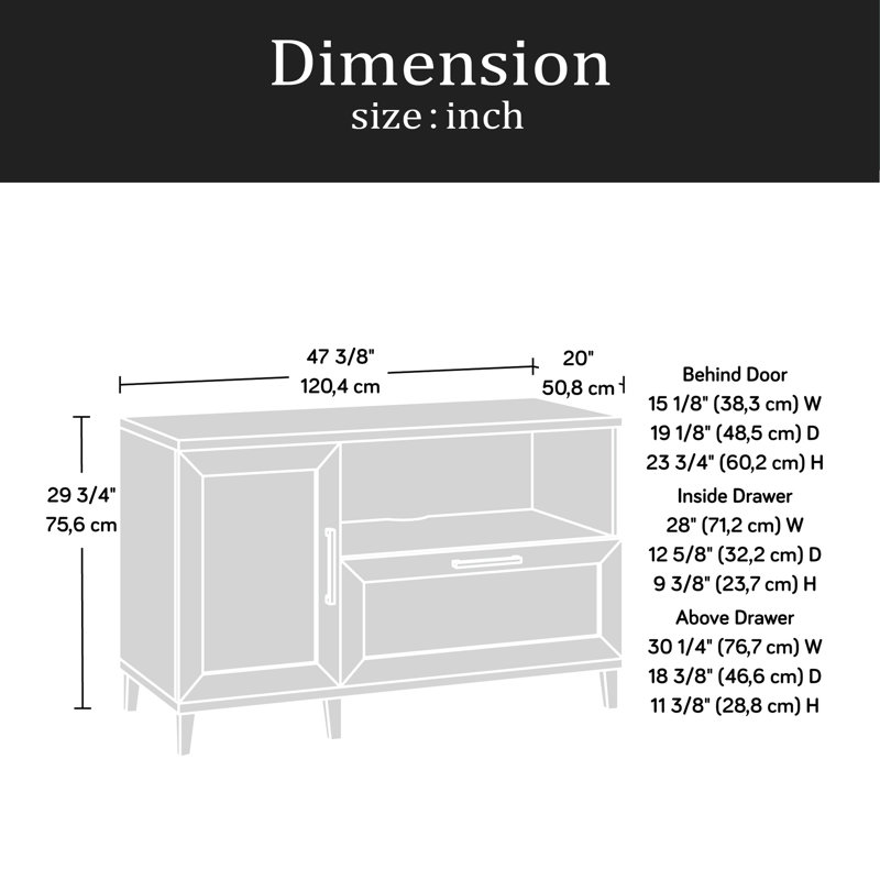 Crédence pour dossiers