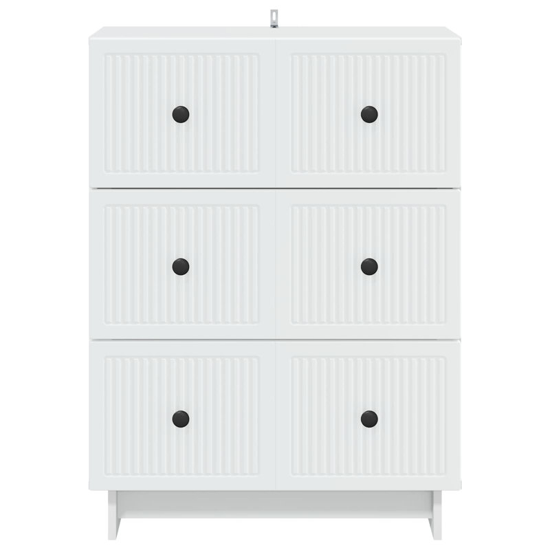 Engineered Wood Rectangle Accent Chest, 90cm H x 66cm W x 34.5cm D
