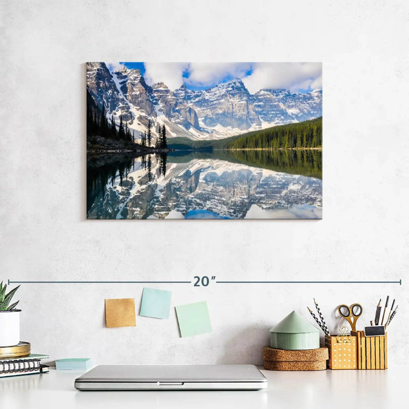 Alvord Spectacular Moraine Lake View, 8" H x 12" W