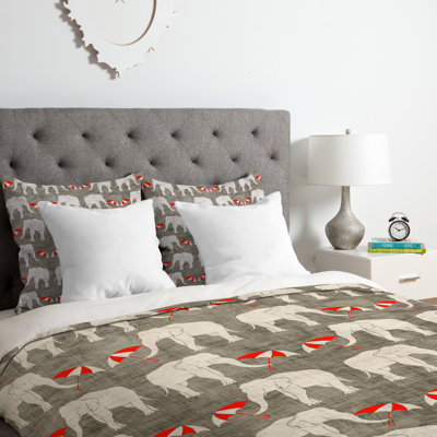 Holli Zollinger Geometric Shapes Duvet Cover