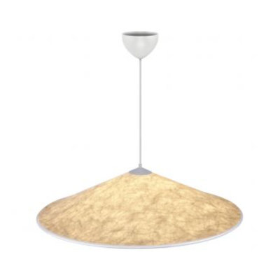 1 - Light White Cone Pendant