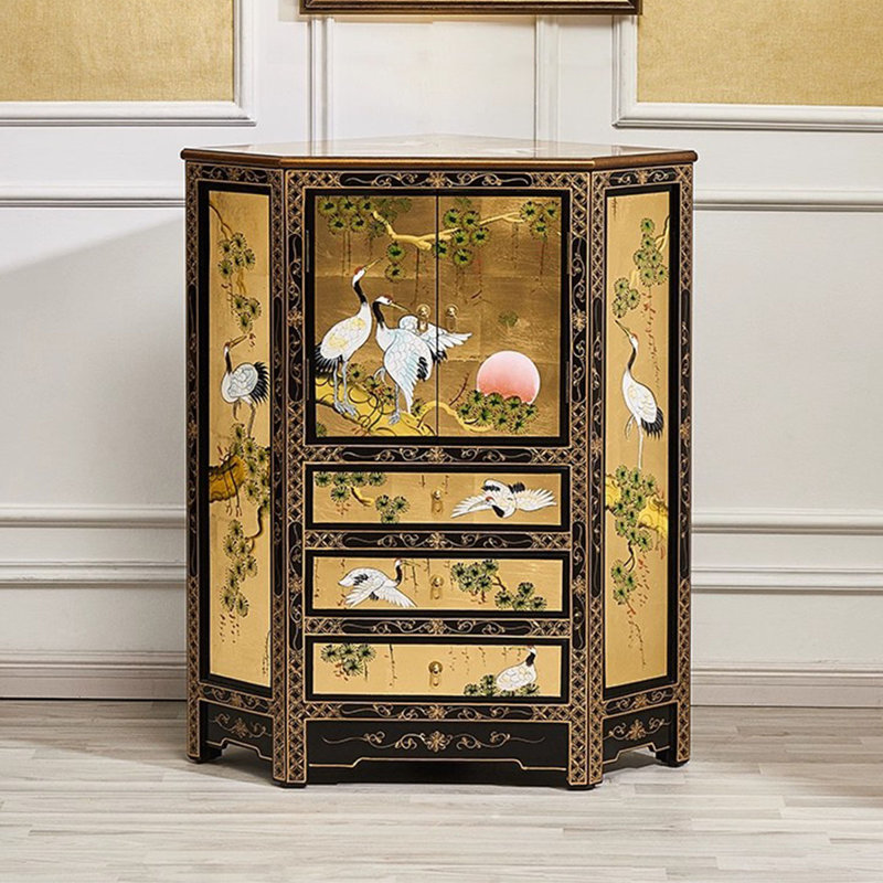 Picture color Manufactured Wood Corner cabinet