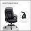 Chaise de bureau ergonomique pour utilisateurs lourds avec réglage avancé