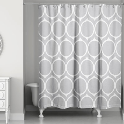 Draco Geometric Shower Curtain