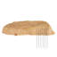 Ensemble de 2 pierres de jardin artificielles plates avec piquets - Beige-1928058203-2088806064