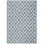 Tapis d'intérieur / extérieur à motif géométrique Vondrus Performance-2080308064