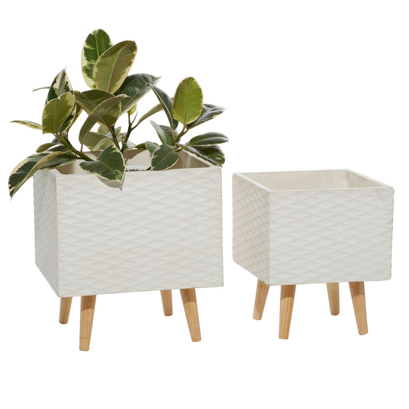 Ensemble de pots à fleurs 2 pièces