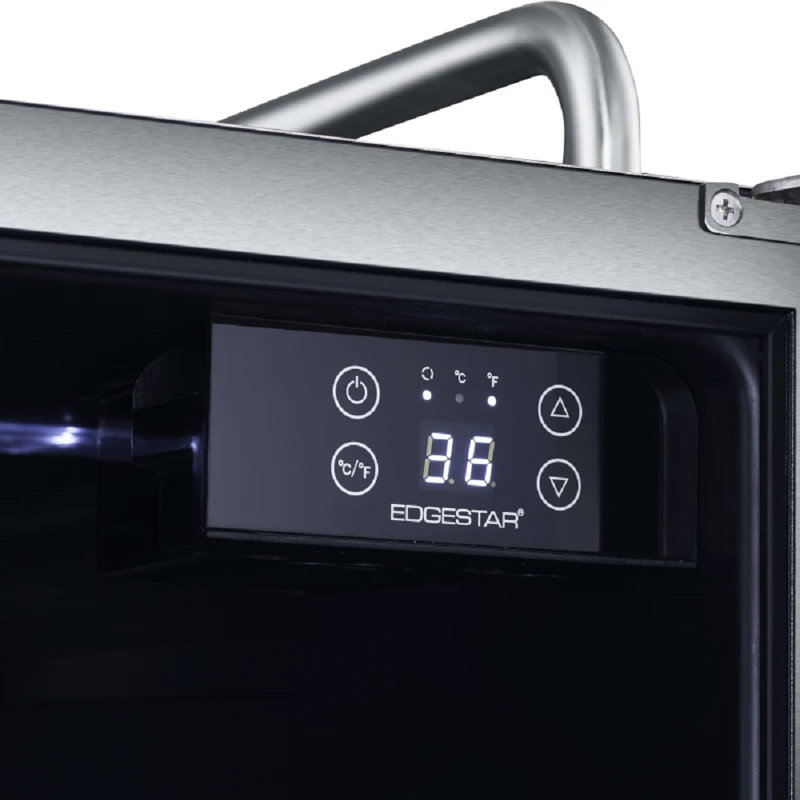 EdgeStar Outdoor Party 3.35 Cubic Feet Silver Outdoor Conversion Kit with Door Lock and