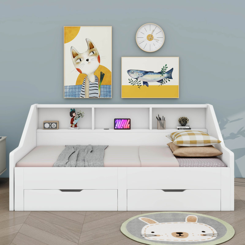 Tansley Daybed Bed, White