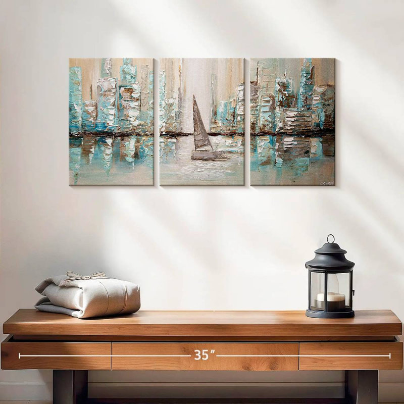 Drifting tranquility i Aletra, H 12 po x l 26 po