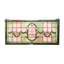 Victorian Tulips Transom Stained Glass Window
