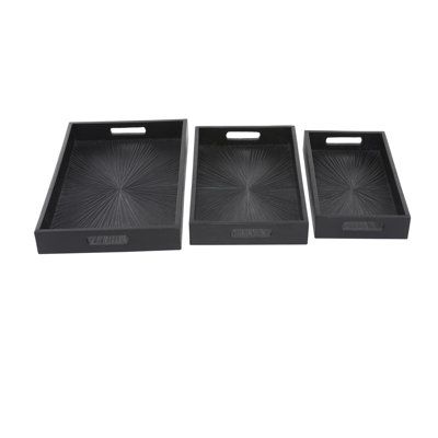 Ensemble de 2 tables basses Mango Wood