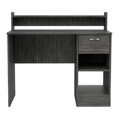 Bureau d'écriture, plusieurs tablettes, un tiroir