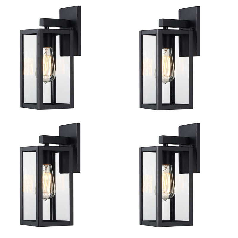 Tornillo Wall Light, 13.2" H x 5" W x 6" D, Matte Black