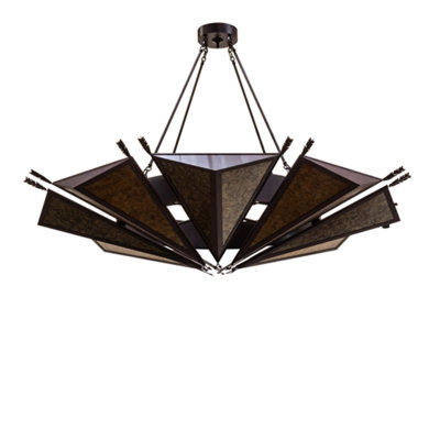 Desert Arrow 9 - Light LED Chandelier