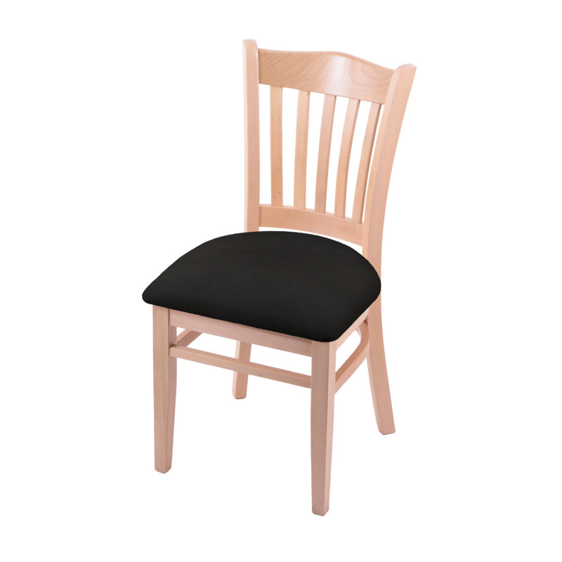 Hampton 18'' H Upholstered Beech Side Chair, Medium, Canter Espresso