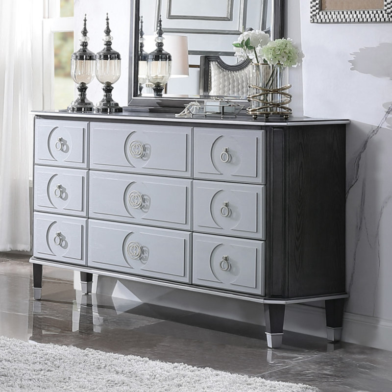 Commode 9 tiroirs Dayva