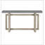 Console contemporaine avec plateau en bois, table d'entrée très longue pour hall d'entrée, couloir, salon, vestibule, couloir-237666988