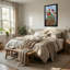Motif de vitrail de plantes et de fleurs dans des livres-1106815512