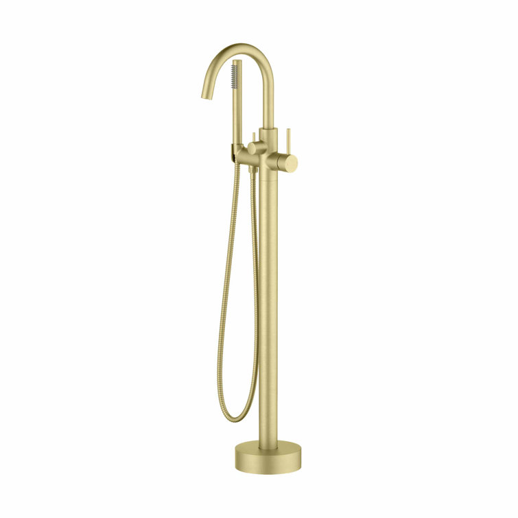 Circular Single Handle Tub Faucet