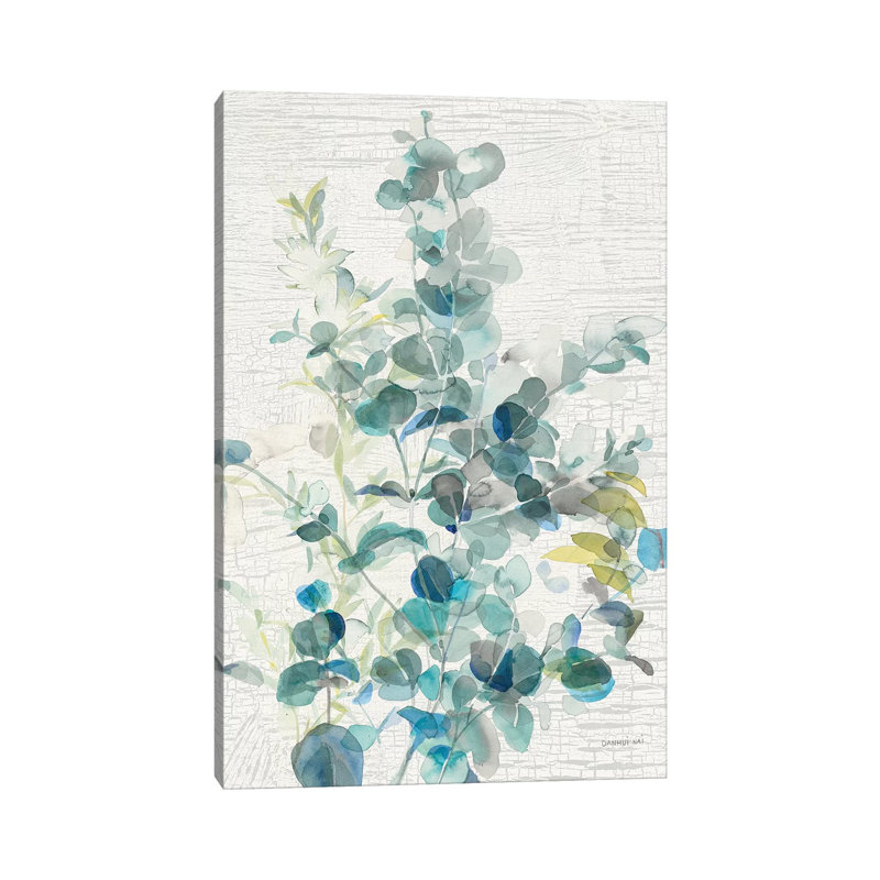 Eucalyptus IV Vintage 1 Piece Wrapped Canvas Painting, 20.32 cm H x 30.48 cm W