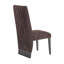 Chaise de salle à manger 2 pièces STACEY BRUN