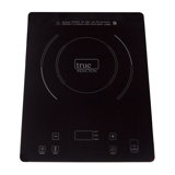True Induction TI-1B Plaque de cuisson à induction simple en verre noir de 12 pouces 1750W 858UL Cert.