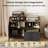 Crain 39"W - Modern File Storage Cabinet With Drawer, Adjustable Shelves And Open Storage For Home Office-675346168