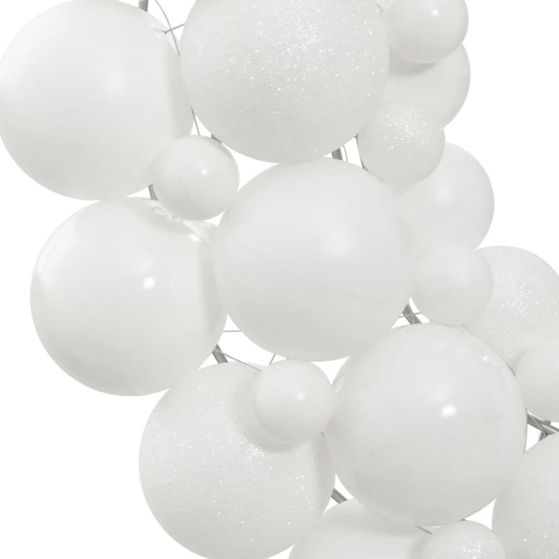 Plastic Wall Decor, White