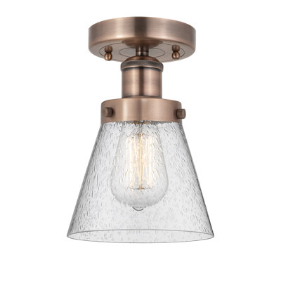 Magreb Glass Semi Flush Mount