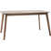 Klaudia Mid-Century Modern Dining Table with Rubberwood Legs
