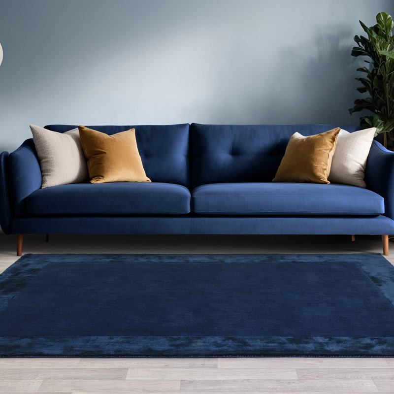 Mulloy Plain Hand Woven Area Rug, Rectangle 80 x 150cm