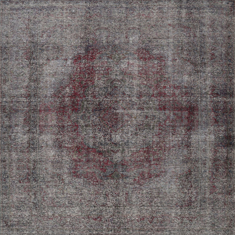 Oriental Indoor Rug, Square 3'