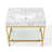 Modway Kingsley 36" Stainless Steel Bathroom Vanity-184185367