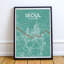 Seoul City Map - No Frame Print-1229317324