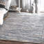 Striped Cotton Hand Woven Area Rug-219293018