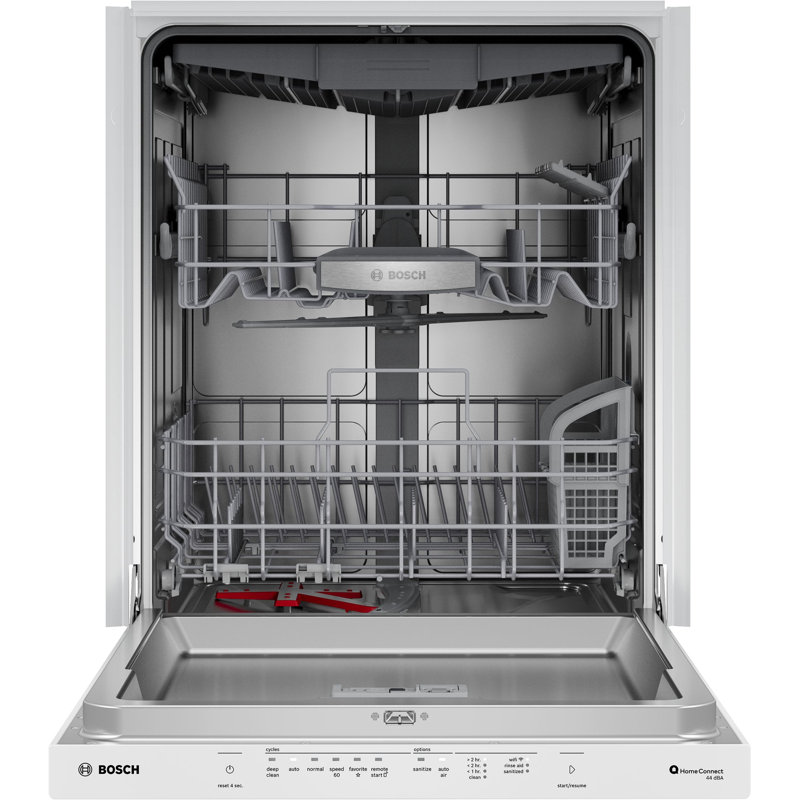 500 Series 24" Pocket Handle Dishwasher, White