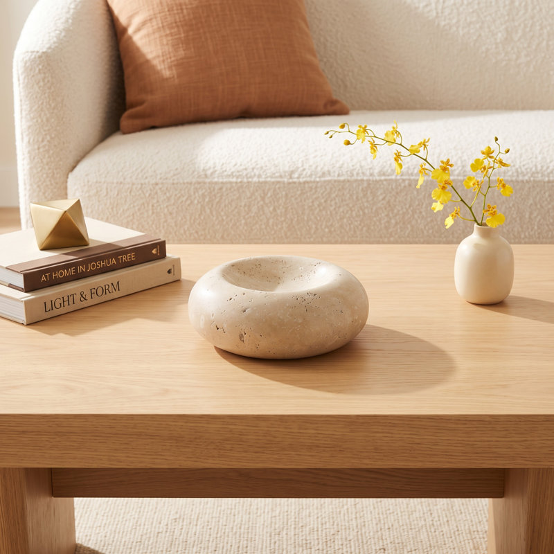 Neso Catchall Natural Travertine