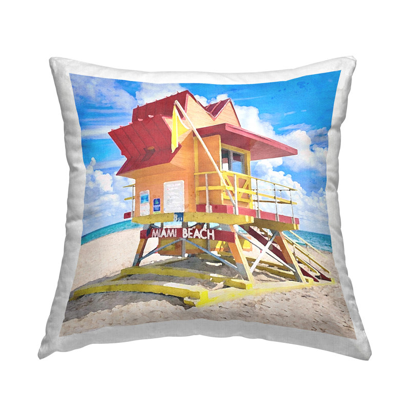 Spurrier Polyester Throw Pillow