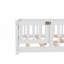 Lit sur pied avec garde-corps et porte pour enfants-258017920-258017922