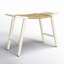 Tristan Natural Wood & Rattan Stool-408180286