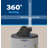 GE RealMAX Choice 50-Gallon Short Natural Gas Power Vent Low-NOx Water Heater