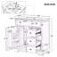 Ensemble de meuble-lavabo simple 30 po avec plateau Savka