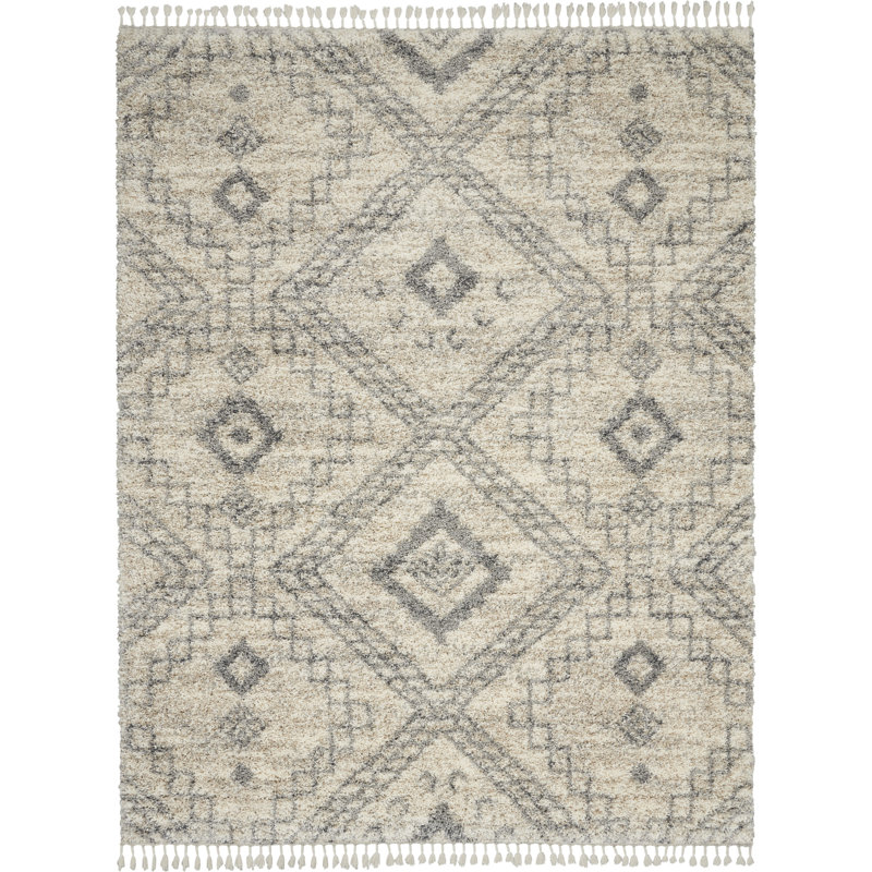 Tapis ivoire Drusilla, Rectangle 6 pi 7 po x 9 pi 6 po